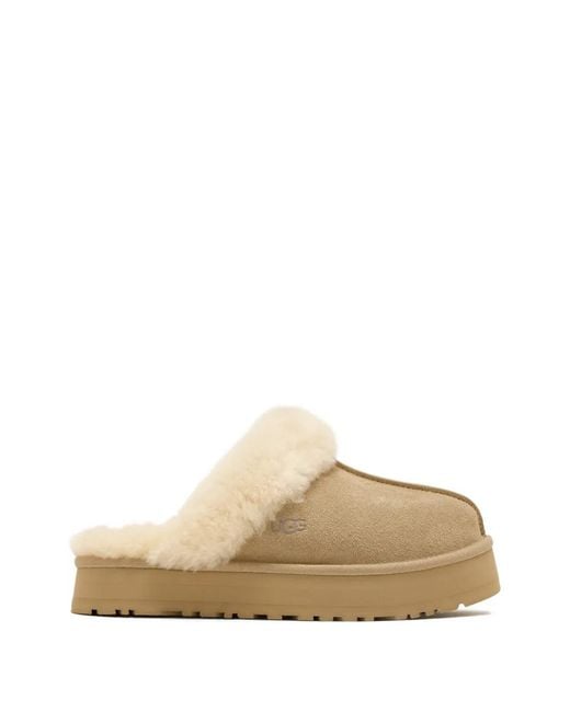 Ugg White Disquette Slipper