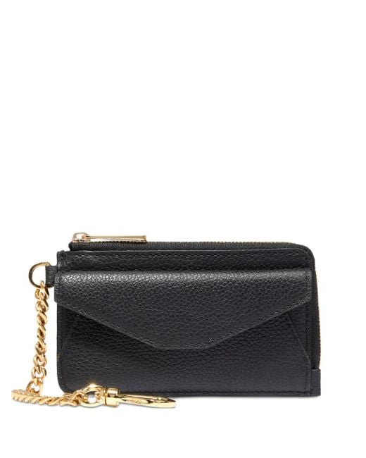 Tarjetero con cremallera Lancel de color Black