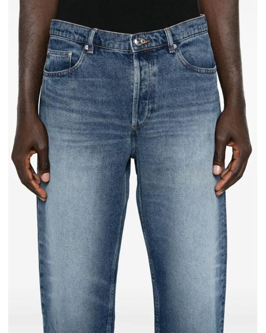 A.P.C. Blue Achille Jeans for men