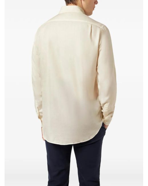 Paul & Shark White X-Soft Twill Shirt for men