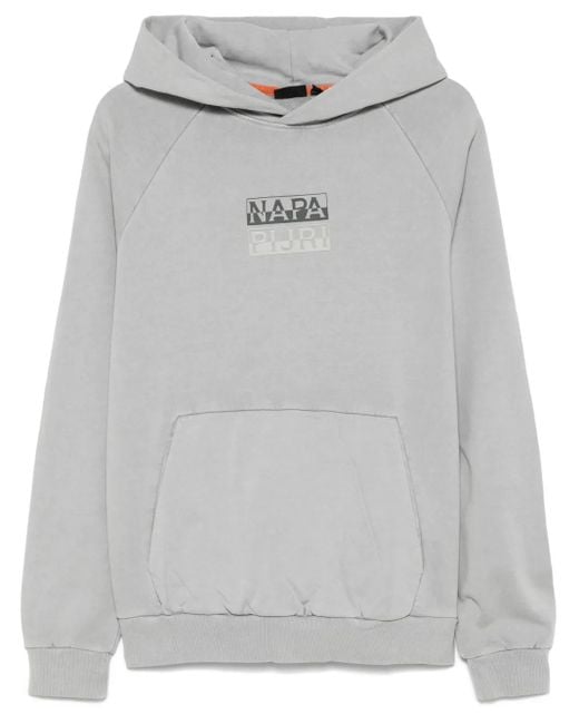 Hoodie Cortona Napapijri pour homme en coloris Gray