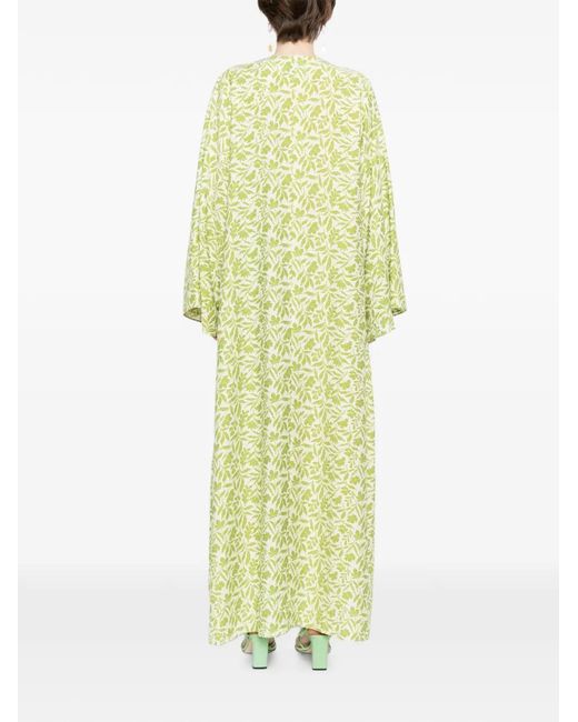 Bambah Yellow Verde Moza Dress