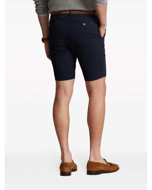 Polo Ralph Lauren Blue Bermuda Shorts In Cotton for men