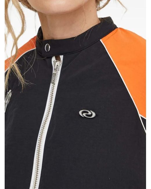 Résumé Blue Zip Detail Jacket