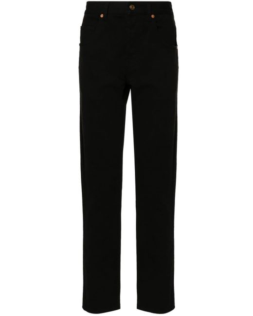 Gucci Tapered-Jeans mit Horsebit in Black für Herren