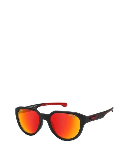 Carrera Black Geometric-Frame Sunglasses for men