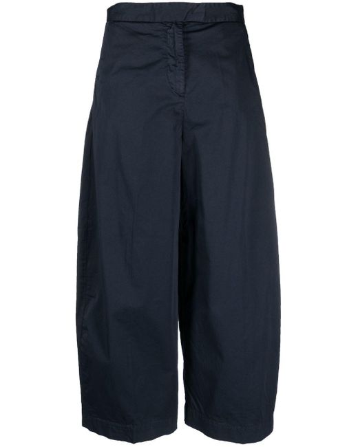 Myths Three-pocket Wide-leg Trousers in Blue | Lyst