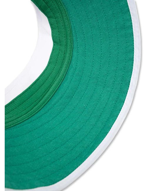 Kangol Green Logo Visor Hat