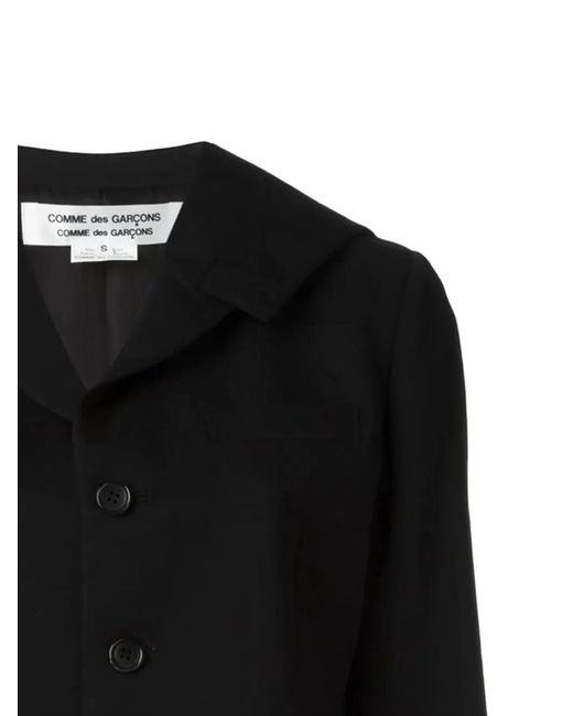 Comme des Garçons Black Buttoned Jacket