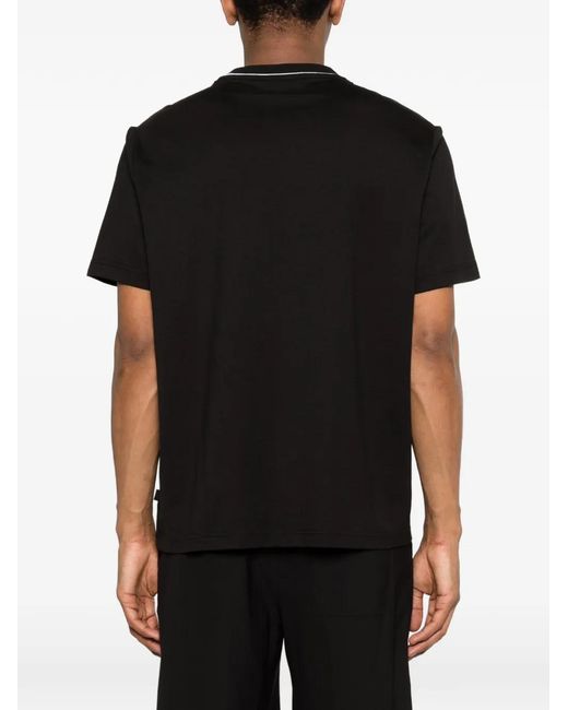 Michael Kors Black Crew-Neck T-Shirt for men