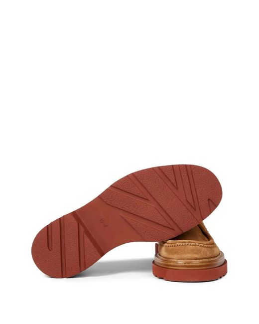 Stringate Connor di Paul Smith in Brown da Uomo