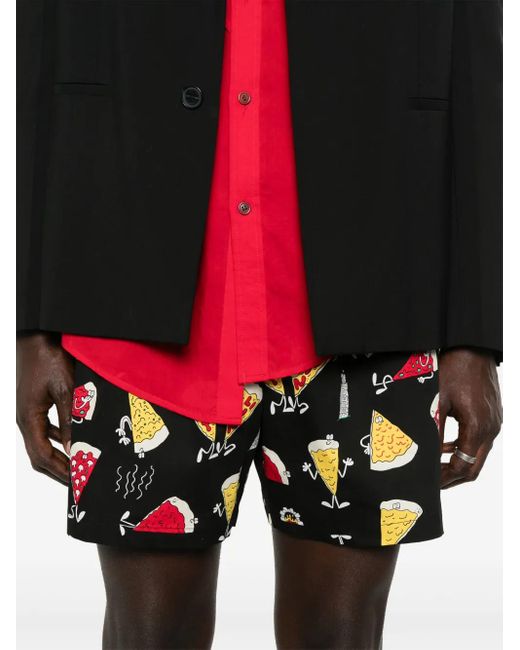 Junya Watanabe Zwembroek Met Print in het Multicolor voor heren