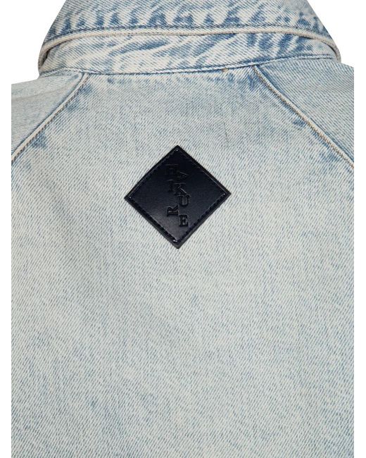 Haikure Blue Keira Buttoned Denim Shirt