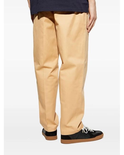 Jil Sander Natural Tapered Trousers for men