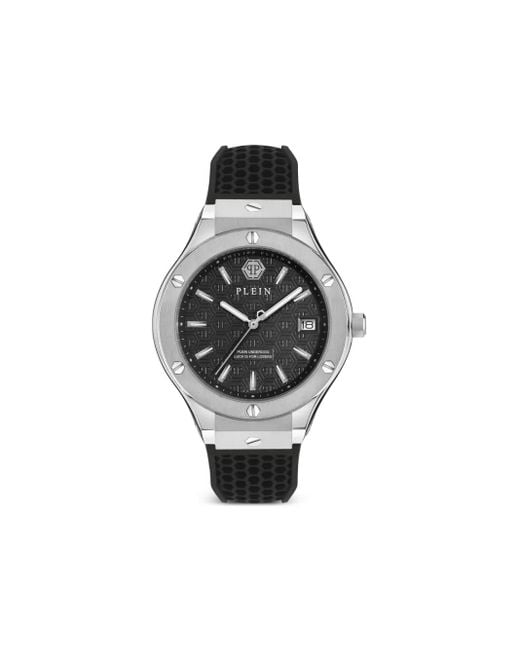 Philipp Plein Black Plein Underdog 44Mm Watch for men