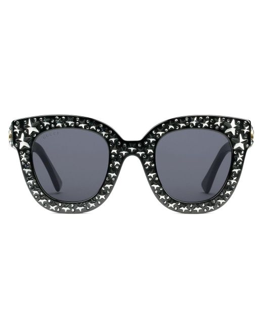 【関税&送料込】Gucci Embellished Acetate Sunglasses Gucci Embellished Acetate Sunglasses | italist