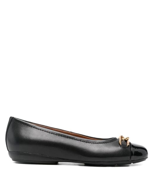 Geox Annytah フラットシューズ Black