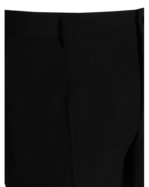 Dolce & Gabbana Black Pantalon À Taille Élastiquée for men