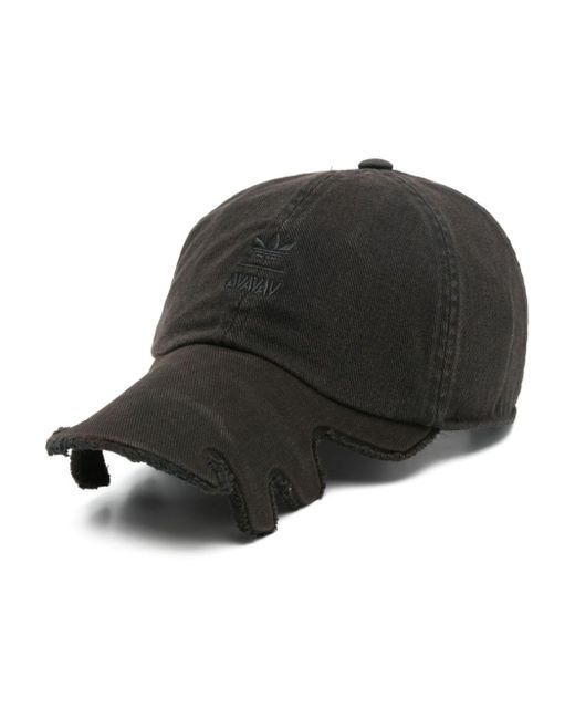 adidas × avavav Slashed Cap キャップ adidas X Avavav Slashed Cap in Black | Lyst