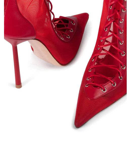 Le Silla Red 120Mm Colette Boots