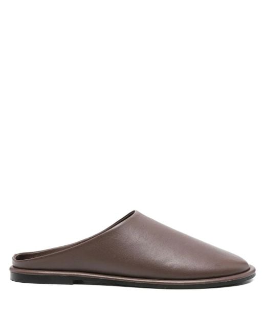 A.Emery Brown Spencer Flat Slippers