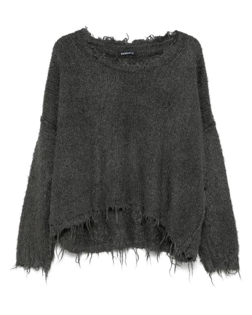 Rundholz Black Brushed Sweater