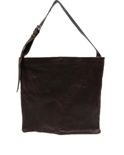 SOMMET Black Tote Bag mit Schnallenriemen