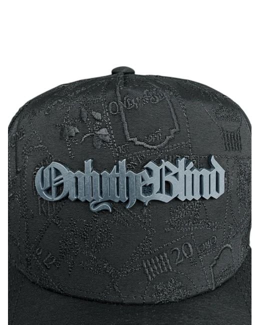 Only the Blind Black Logo Trucker Hat for men