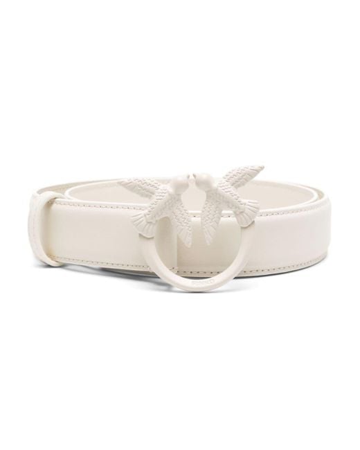 Pinko Natural Love Berry Leather Belt