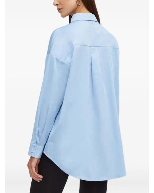 Notes Du Nord Blue Button-Fastening Shirt