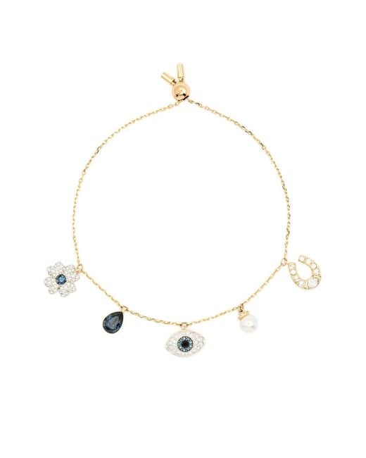 Swarovski White Symbolica Charms Bracelet