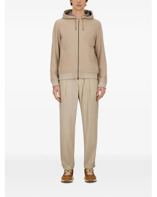 Herno Natural Hoodie Resort À Lien De Resserrage for men