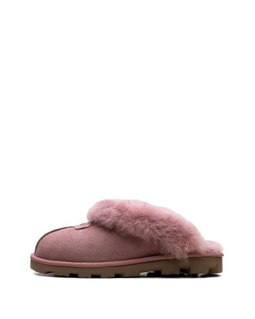 Ugg Coquette Pantoletten mit "Pink Dawn"-Print