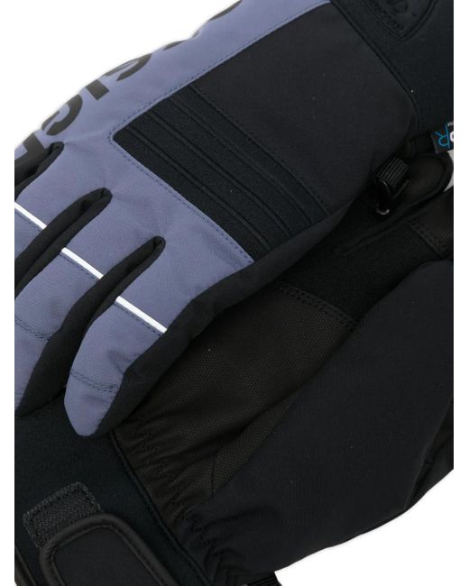 Rossignol Black Logo-Print Gloves for men