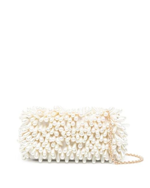 Cult Gaia Natural Perla Shoulder Bag
