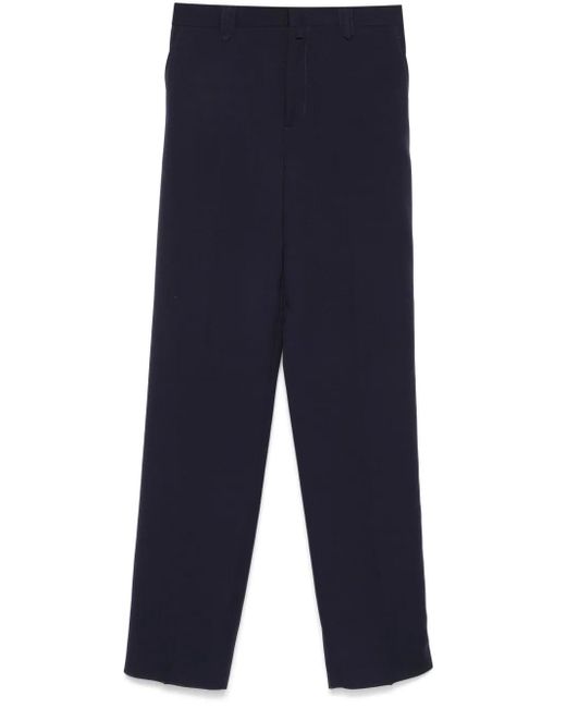 Lanvin Blue Tapered Trousers for men