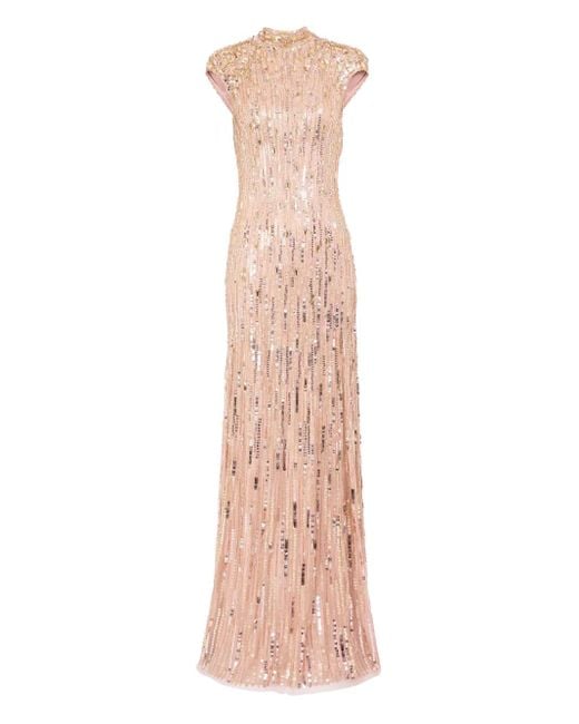 Jenny Packham Pink Ernest Maxikleid
