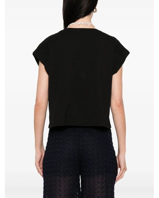 Twinset ロゴ Tシャツ Black
