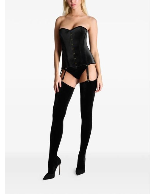 Maison Close Black X Scandale Rococo Stockings