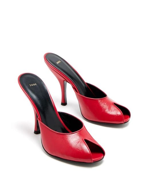 Jude Red Date Sandals