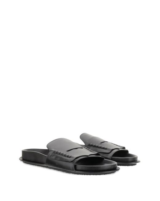 Jacquemus White Leather Sandals for men