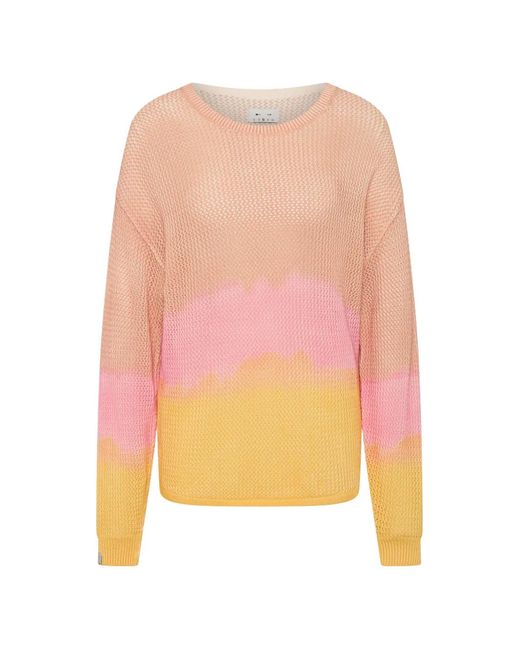 The Upside Pink Sebastian Tie-Dye Sweater