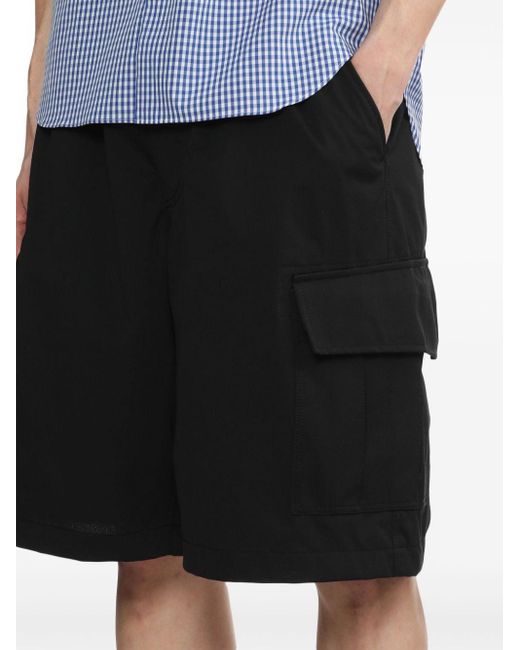 Comme des Garçons Black Elasticated-waist Cargo Shorts for men