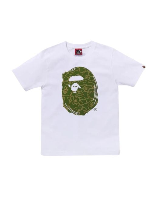 メンズ A Bathing Ape 30th Anniversary T-shirt White