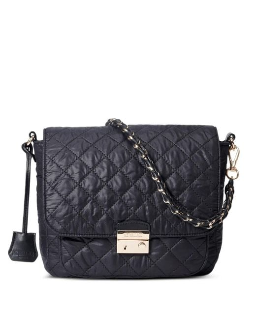 Bandolera Crosby mediana MZ Wallace de color Blue