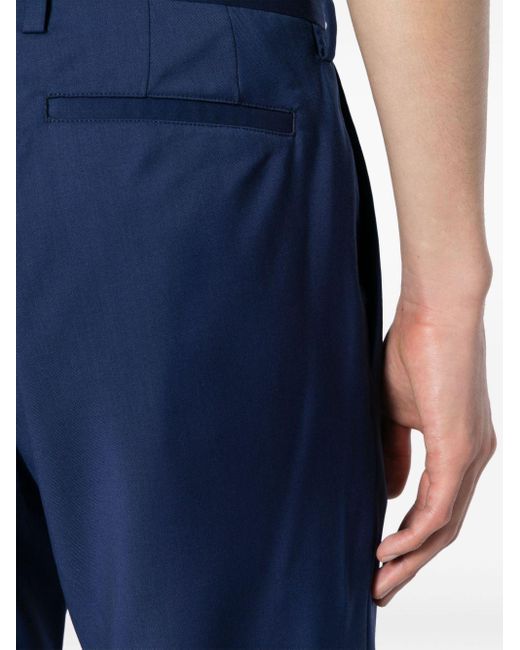 Pantalon de costume à coupe slim Paul Smith pour homme en coloris Blue