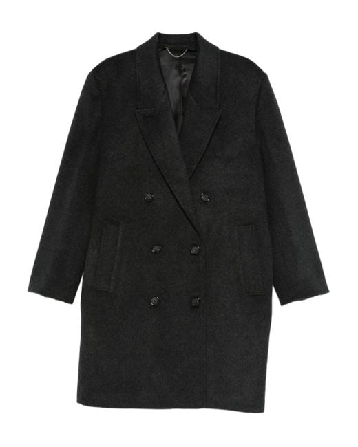 Totême  カシミア ダブルコート Black