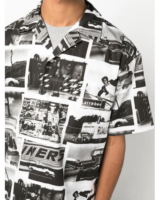 Neighborhood Black X Osamu Nagahama Photograph-Print Shirt for men