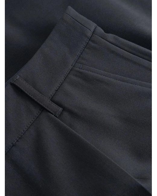 Gabba Black Gabjoli Pleated Tailored Shorts for men