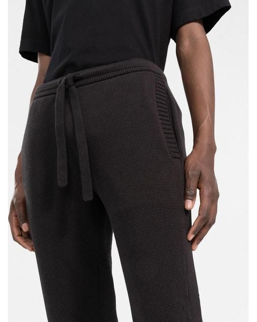 Off-White c/o Virgil Abloh Black Diagonals Logo-Embroidered Track Pants for men